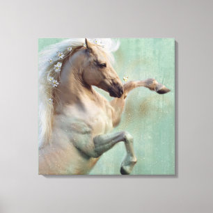 Impressão Em Tela O Ouro Stallion Horse - Poster