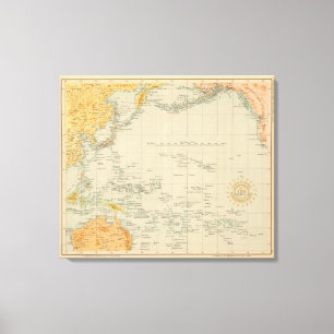 Impressão Em Tela O Pacífico nenhum 1