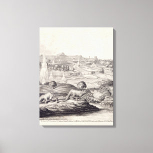 Impressão Em Tela O palácio de cristal