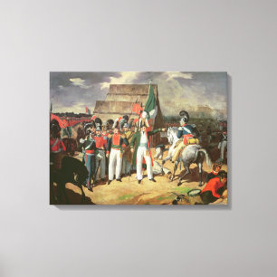 Impressão Em Tela O papai noel Anna provoca as tropas espanholas