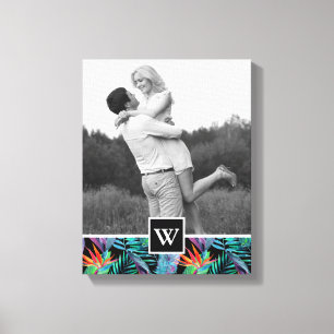 Impressão Em Tela O pássaro de paraíso   adiciona sua foto &