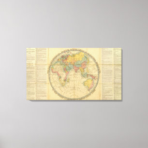 Impressão Em Tela O passatempo geográfico do caminhante