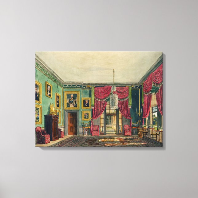 Impressão Em Tela O Pavilhão Verde, Frogmore House, do "The Hist (Frente)