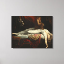 Impressão Em Tela O Pesadelo (de Henry Fuseli)