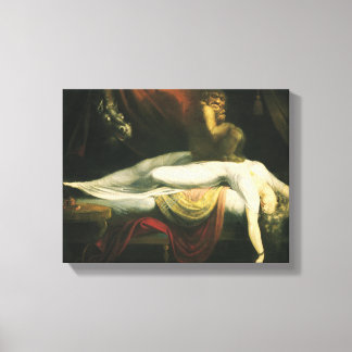 Impressão Em Tela O Pesadelo, Henry Fuseli
