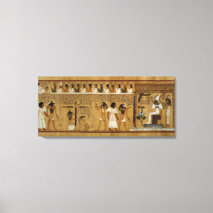 Impressão Em Tela O peso do coração contra a pena de Maat