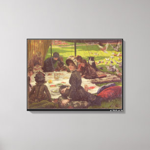 Impressão Em Tela O piquenique, c.1881-2