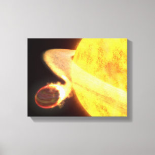 Impressão Em Tela O planeta conhecido o mais quente na Via Láctea