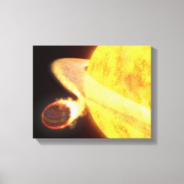 Impressão Em Tela O planeta mais quente da Via Látea (Frente)