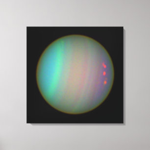 Impressão Em Tela O planeta Uranus