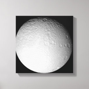 Impressão Em Tela O Polo Sul da Lua de Saturno Tethys