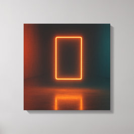 Impressão Em Tela O Portão de Neon