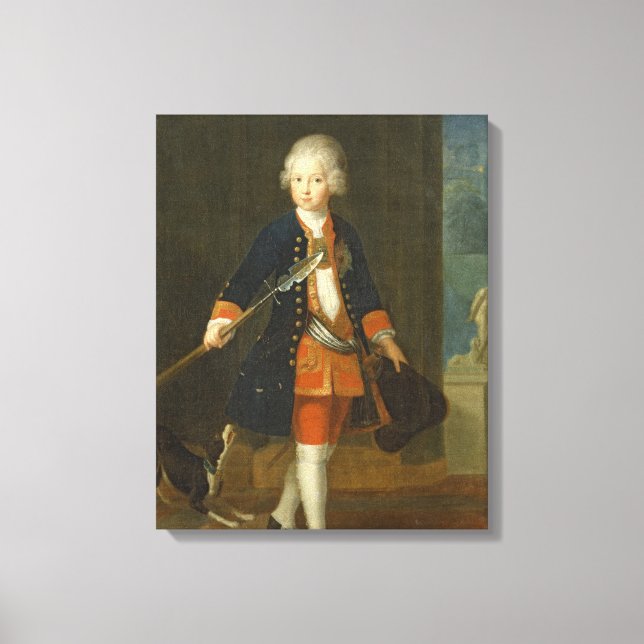 Impressão Em Tela O príncipe herdeiro Frederick II (Frente)