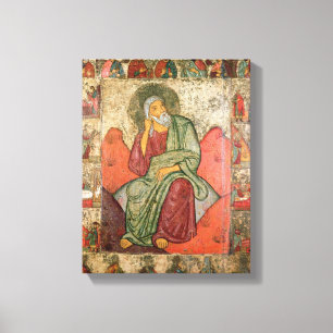 Impressão Em Tela O profeta Elijah, escola de Pskov (painel)