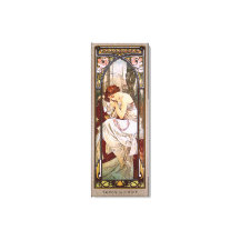 O Resto da Noite por Alphonse Mucha