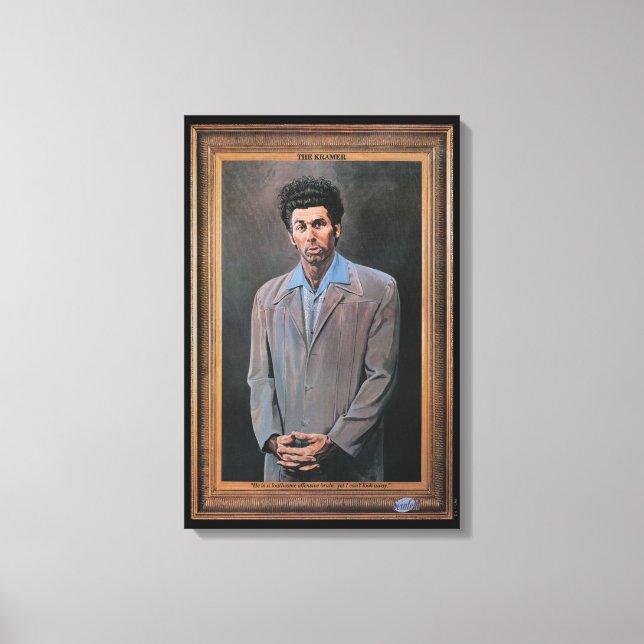 Impressão Em Tela O Retrato Kramer (Frente)