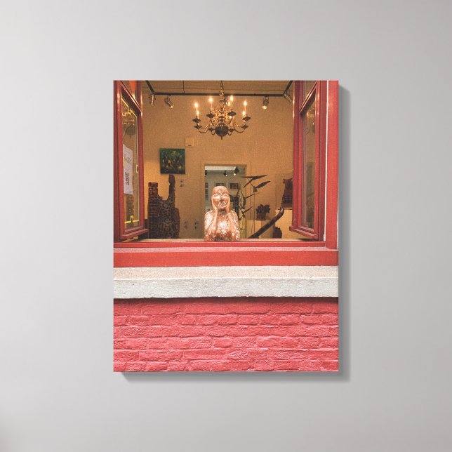 Impressão Em Tela O rosto de Bruges (Frente)