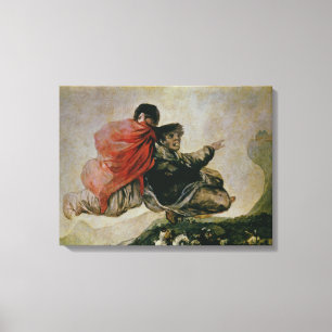 Impressão Em Tela O Sabat das bruxas, c.1819-23