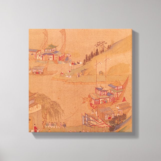 Impressão Em Tela O Segundo Imperador Sui, Yangdi (Frente)