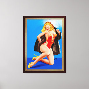 Impressão Em Tela O sentimento de Peter Driben