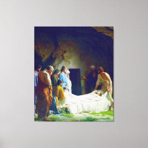 Impressão Em Tela O Sepultamento de Jesus por Carl Heinrich Bloch 18