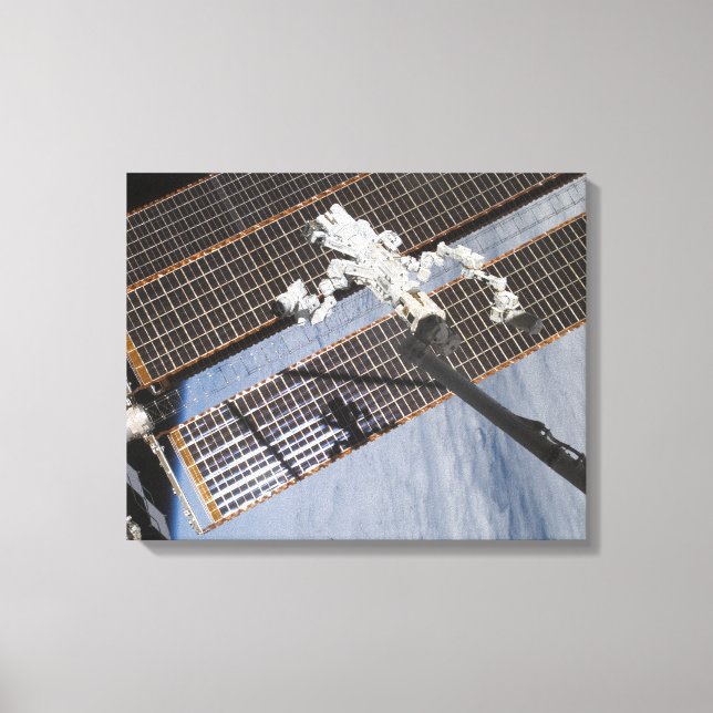 Impressão Em Tela O sistema robótico Dextre construído no Canadá 2 (Frente)