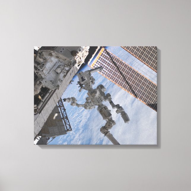 Impressão Em Tela O sistema robótico Dextre construído no Canadá 2 (Frente)