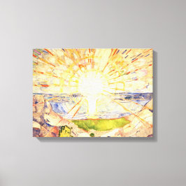 Impressão Em Tela O Sol Por Edvard Munch