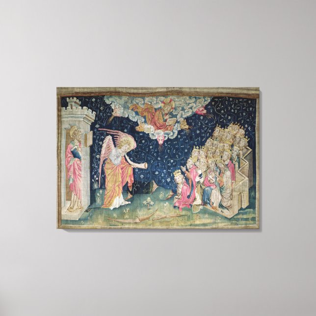 Impressão Em Tela O som da Sétima Trompete e o (Frente)