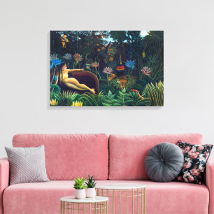 Impressão Em Tela O Sonho Henri Rousseau