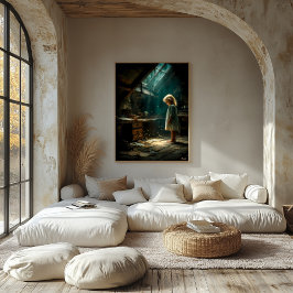 Impressão Em Tela O sótão das pequenas luzes