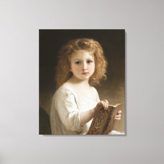 Impressão Em Tela O Storybook - William Bouguereau