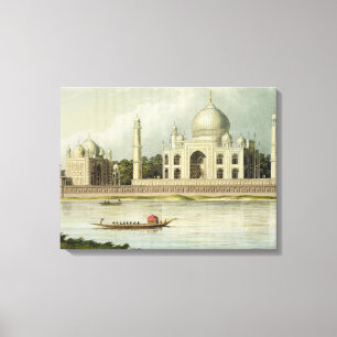 Impressão Em Tela O Taj Mahal, túmulo do imperador Shah Jehan e