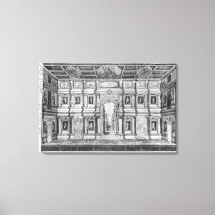 Impressão Em Tela O teatro olímpico em Vicenza