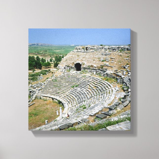 Impressão Em Tela O teatro romano, 1rua século AD (Frente)