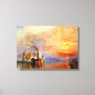 Impressão Em Tela O Temeraire de combate