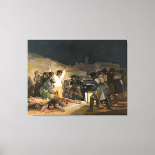 Impressão Em Tela O terceiro de maio de 1808 por Francisco Goya