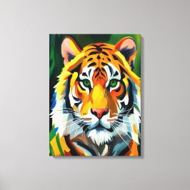 Impressão Em Tela O Tigre