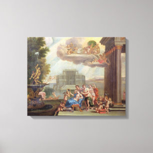 Impressão Em Tela O toalete de Venus, século XVIII