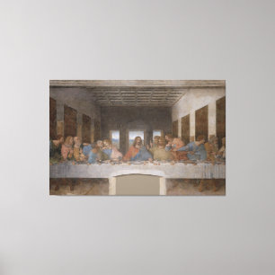 Impressão Em Tela O último jantar / Última Cena de Leonardo da Vinci