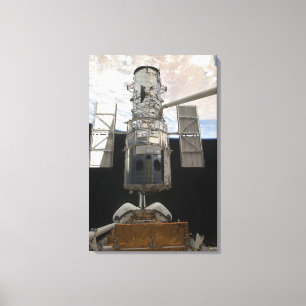 Impressão Em Tela O vaivém espacial Atlant do telescópio espacial 