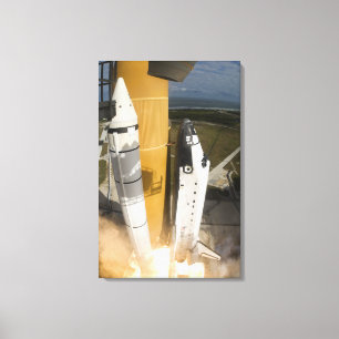 Impressão Em Tela O vaivém espacial Atlantis tira 17