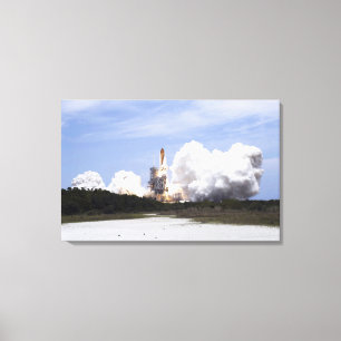 Impressão Em Tela O vaivém espacial Atlantis tira 4