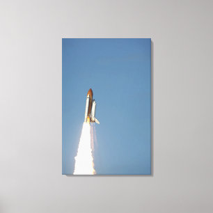 Impressão Em Tela O vaivém espacial Atlantis tira 4