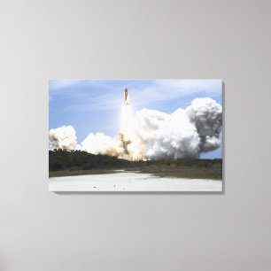 Impressão Em Tela O vaivém espacial Atlantis tira 5