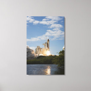Impressão Em Tela O vaivém espacial Atlantis tira 7