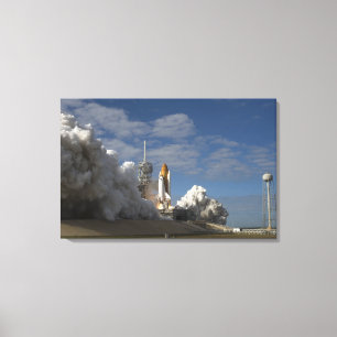 Impressão Em Tela O vaivém espacial Atlantis tira 7