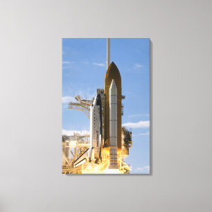 Impressão Em Tela O vaivém espacial Atlantis tira 8