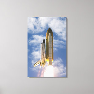 Impressão Em Tela O vaivém espacial Atlantis tira 9