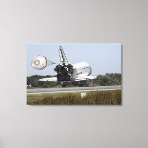 Impressão Em Tela O vaivém espacial Atlantis unfurls sua rampa de